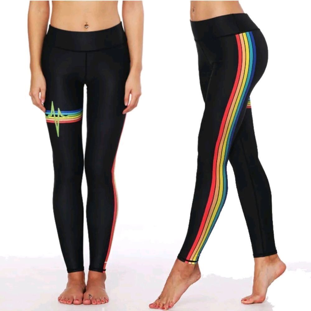 Women Ladies Yoga Gym Fitness Leggings Running Sport Pants Slim Trousers US